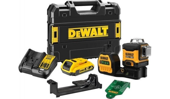 DEWALT.LINE LASER 12/18V DCE089D1G18 GREEN 1x2.0Ah