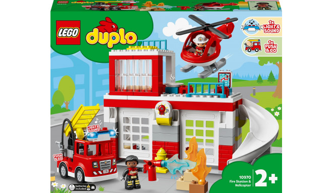 LEGO Duplo Fire Station and Helicopter (10970)