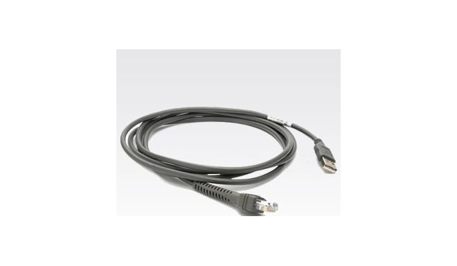 Motorola USB-A - USB-B USB Cable 2.1 m Gray (CBAU01S07ZAR)
