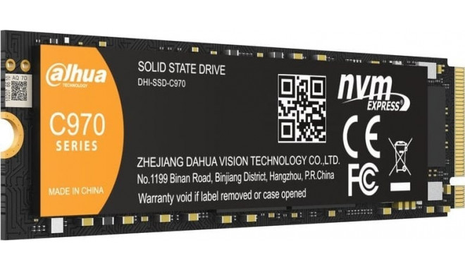 Dahua Technology C970 1TB M.2 2280 PCI-E x4 Gen4 NVMe SSD (DHI-SSD-C970N1TB)