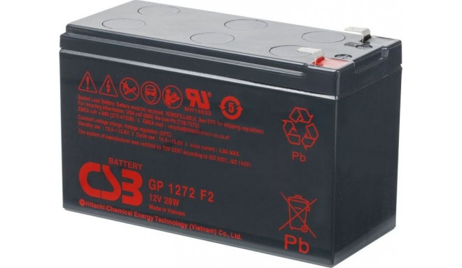 CSB Battery 12V 7.2Ah (GP1272F2)