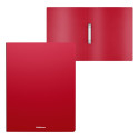 Ring binder ErichKrause® Matt Classic with 2 rings, 24mm, A4, red (4 pcs in a bag)