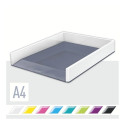Dokumendisahtel LEITZ Dual WOW A4 valge/hall