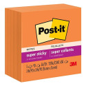 Märkmepaber 76x76mm POST-IT Super Sticky 654 neoonoranz 100 lehte