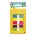 Järjehoidja plastist 15x50mm POST-IT 683-5CB 5 värvi pakis