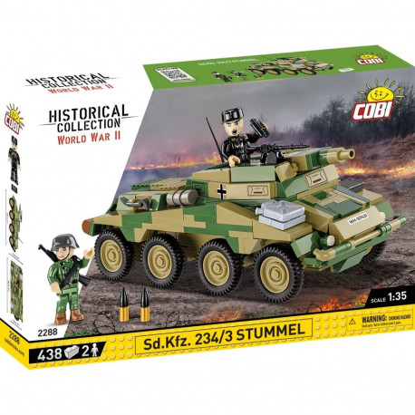 Blocks ajalooline kollektsioon Sd.Kfz. 234/3 Stummel