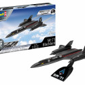 Plastic model plane SR-71 Blackbird Easy-Click 1/110