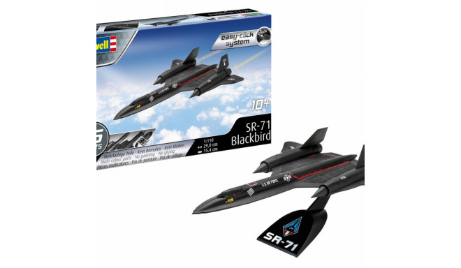Plastikust mudellennuk SR-71 Blackbird Easy-Click 1/110