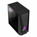 ATX Semi-tower Box Aerocool VISORBK LED RGB Black