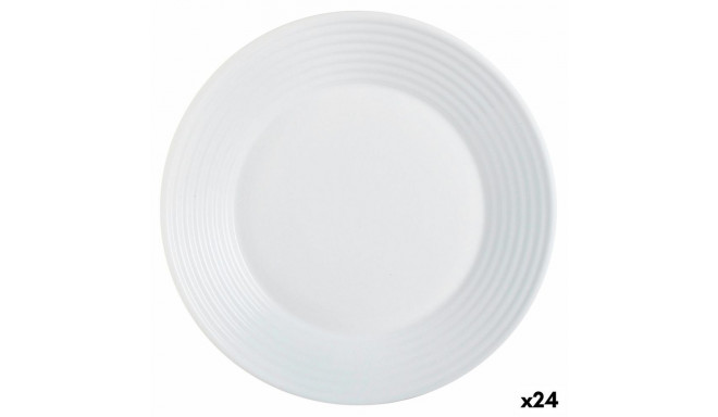 Deep Plate Luminarc Harena White Glass (Ø 23,5 cm) (24 Units)