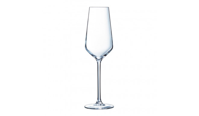 Champagne glass Éclat Ultime Transparent Glass (21 cl) (Pack 6x)