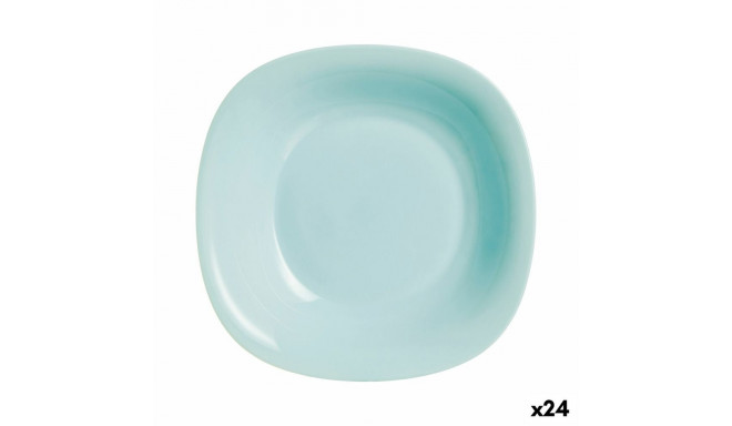 Deep Plate Luminarc Carine Turquesa Turquoise Glass Ø 21 cm (24 Units)