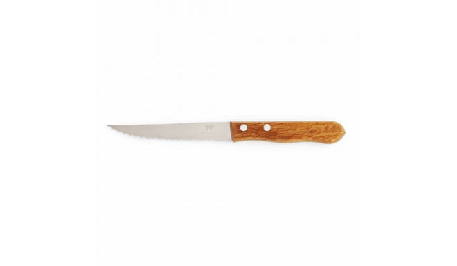 Meat Knife Amefa Steak Madera Steel Metal 12 Units 20,5 cm (Pack 12x)