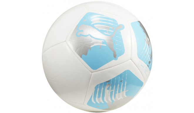 Piłka nożna Puma Big Cat biało-niebieska 84214 04 4