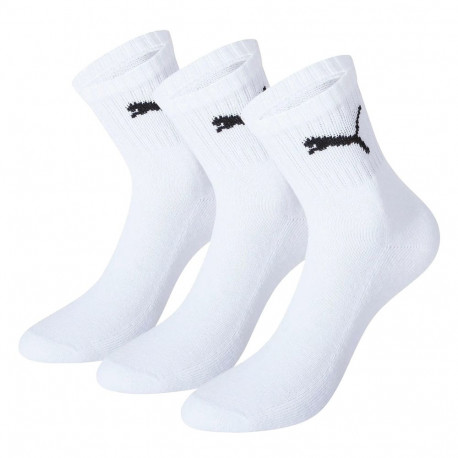 Puma sokid 906110 04/2310110013 Short Crew 3P 35-38, valged