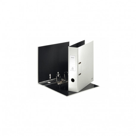 Registraator Leitz WOW A4/8cm, pärlvalge, lam.kartong