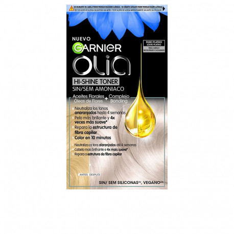 Garnier Olia tooni neutralisaator ilma ammooniata pleegitatud juustele 1u, plaatinablond
