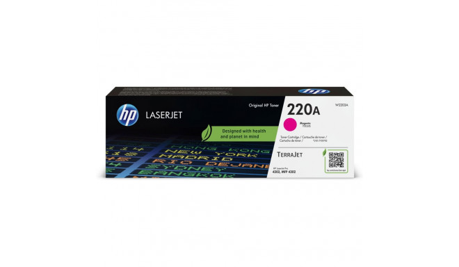 HP toner 220A W2203A magenta kuni 1 800 lehekülge