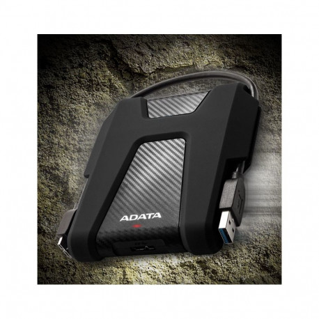 ADATA External Hard Drive HD680 1000 GB USB 3.1 Black