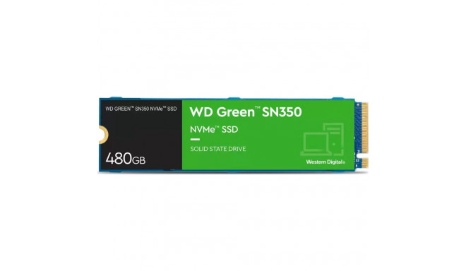 WD Green SN350 480GB M.2 2280 PCI-E x4 Gen3 NVMe SSD (WDS480G2G0C)