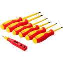 Set of screwdrivers. electric 6 pcs + tester
