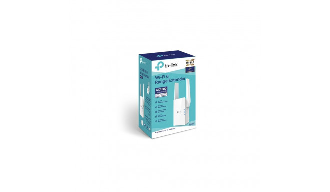TP-LINK RE505X laiendaja 802.11ax 2.4GHz/5GHz 300+1200 Mbit/s