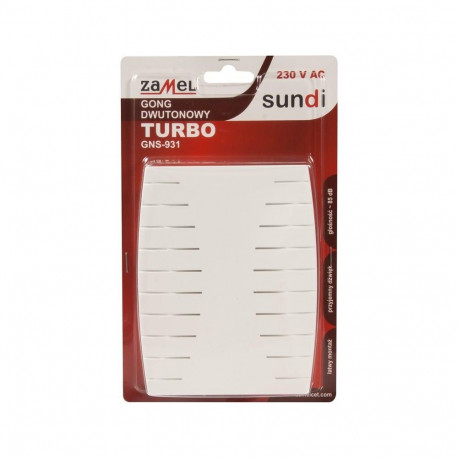 DOOR BELL GNS-931-BIA valge