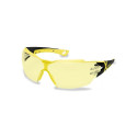 SAFETY GOGGLES UVEXPHEOS CX2 YELLOW LEN