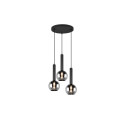 PENDANT LIGHT CLAYTON 3XE27 MATT BLACK