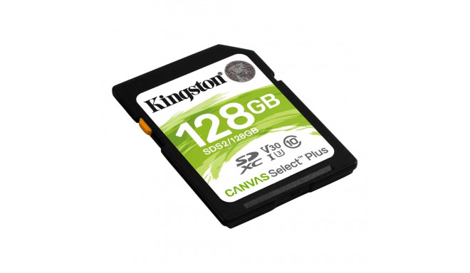 KINGSTON 128GB SDXC Canvas Select Plus