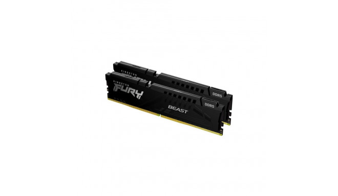 Kingston Fury Beast mälu, DDR5, 16 GB, 5600 MHz, CL40 (KF556C40BBK2-16)