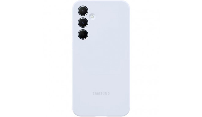 Mobiili tagakaas Samsung Galaxy A55, silikoon, helesinine