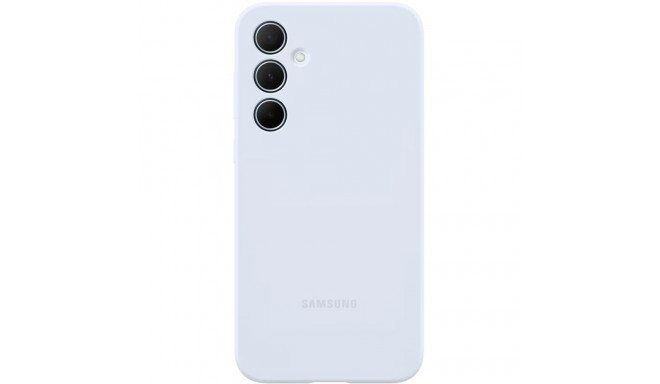 Mobiili tagakaas Samsung Galaxy A35, silikoon, helesinine