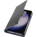 Kaardivahega mobiiliümbris Cellular Line Galaxy S24 Wallet Book, must