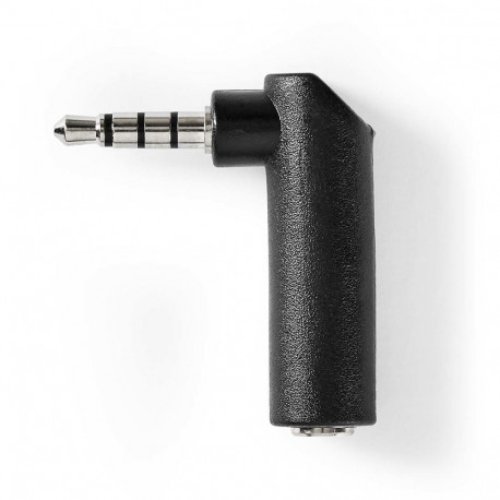 Audioadapter Nedis 3.5mm (M) - 3.5mm (F), 90 kraadi