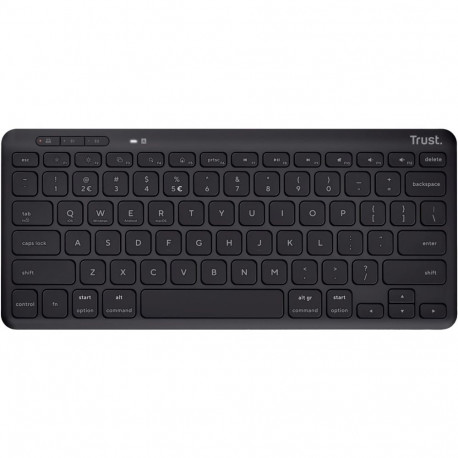 Juhtmevaba klaviatuur Trust Lyra juhtmevaba SWE, must