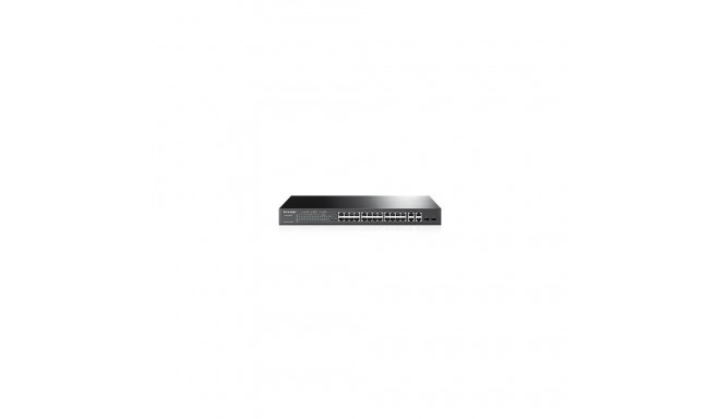 TP-Link T1500-28PCT PoE+24 port 10/100  4-Port Gigabit Smart Switch (TL-SL2428P)