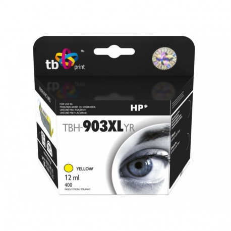Ink for HP OJ 6950 AiO TBH-903XLYR yellow refabrication