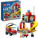 LEGO City 60375 Fire Station and Fire Truck