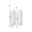 PHILIPS ProtectiveClean 4300 Sonic elektriskā  zobu birste  balta HX6807/24