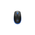 Logitech Full size Mouse M190 Wireless  Blue  USB