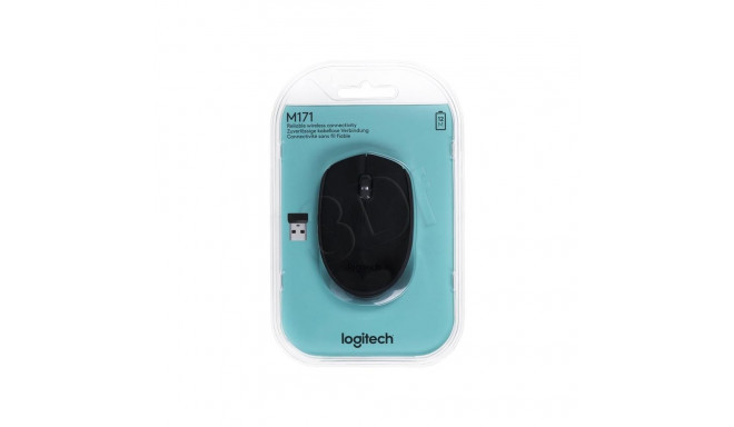 Logitech M171 Wireless Mouse  Black