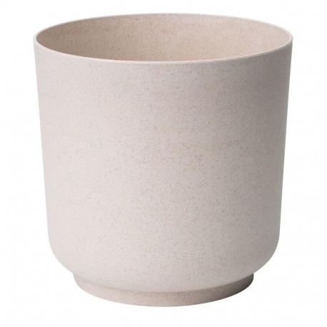 Satina Eco lillepott 13cm 1.5L, valge