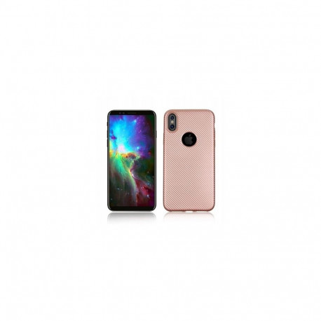 Samsung J3 J330 2017 Rose Gold Carbon Fiber Case