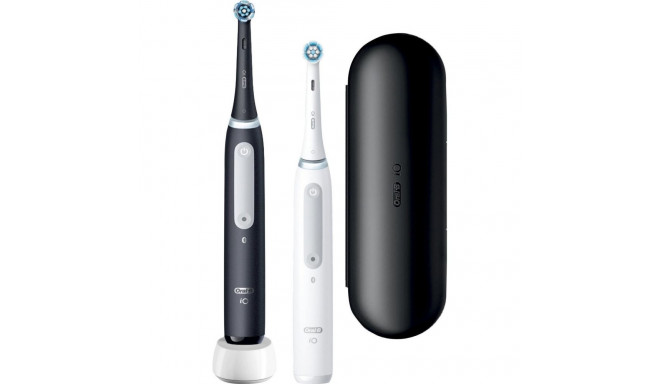 Oral-B iO4 Series Electric Toothbrush Duo pack  Black/White Oral-B