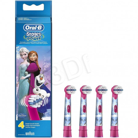 Oral-B Toothbruch replacement EB10 2 Frozen II Heads  For kids  Number of brush heads included 2