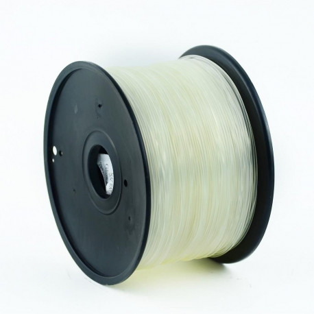Gembird 3D printing filament PLA 1 75mm 1kg Transparent
