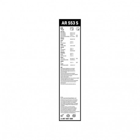 Bosch kojamehed AR553S 530/430