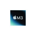 MacBook Air 13" Apple M3 8C CPU 8C GPU/8GB/256GB SSD/Space Grey/RUS
