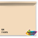 Superior Background Paper 64 Fawn 1.35 x 11m